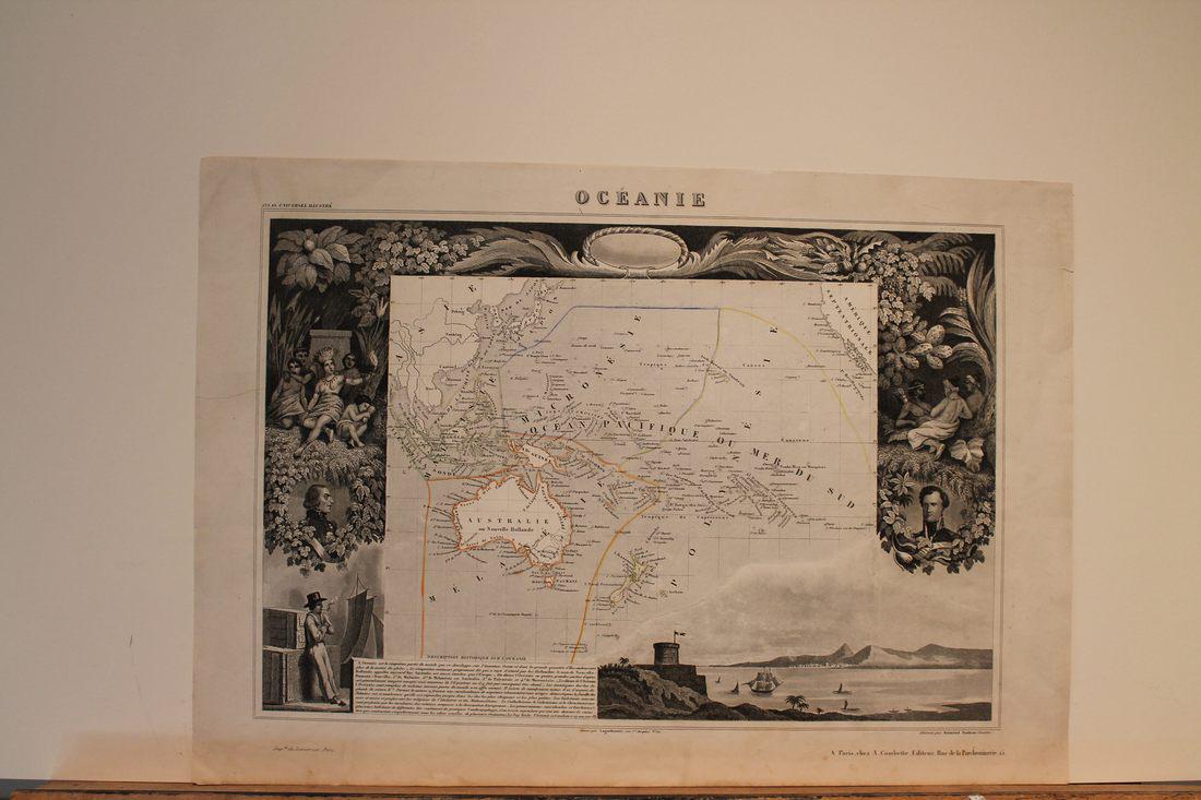 1847 Map of Oceania (1 of 3)