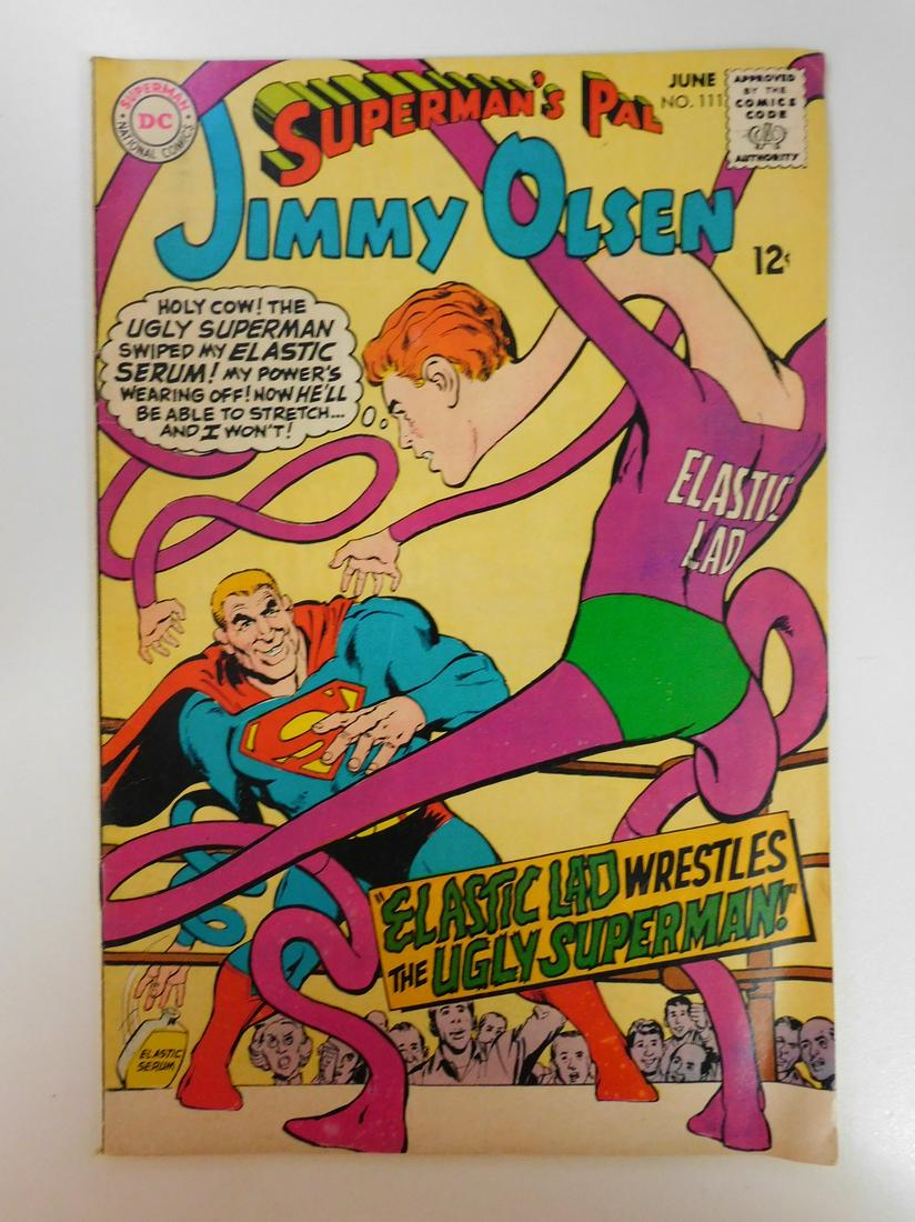 Superman's Pal Jimmy Olsen #111: No Reserve! Superman's Pal Jimmy Olsen #111: VG Shipping: Individual Comics: Flat-rate of $9.99 (1-8 comics) or $19.99 (9+ comics) to anywhere within the contiguous U.S. International: Foreign shippin