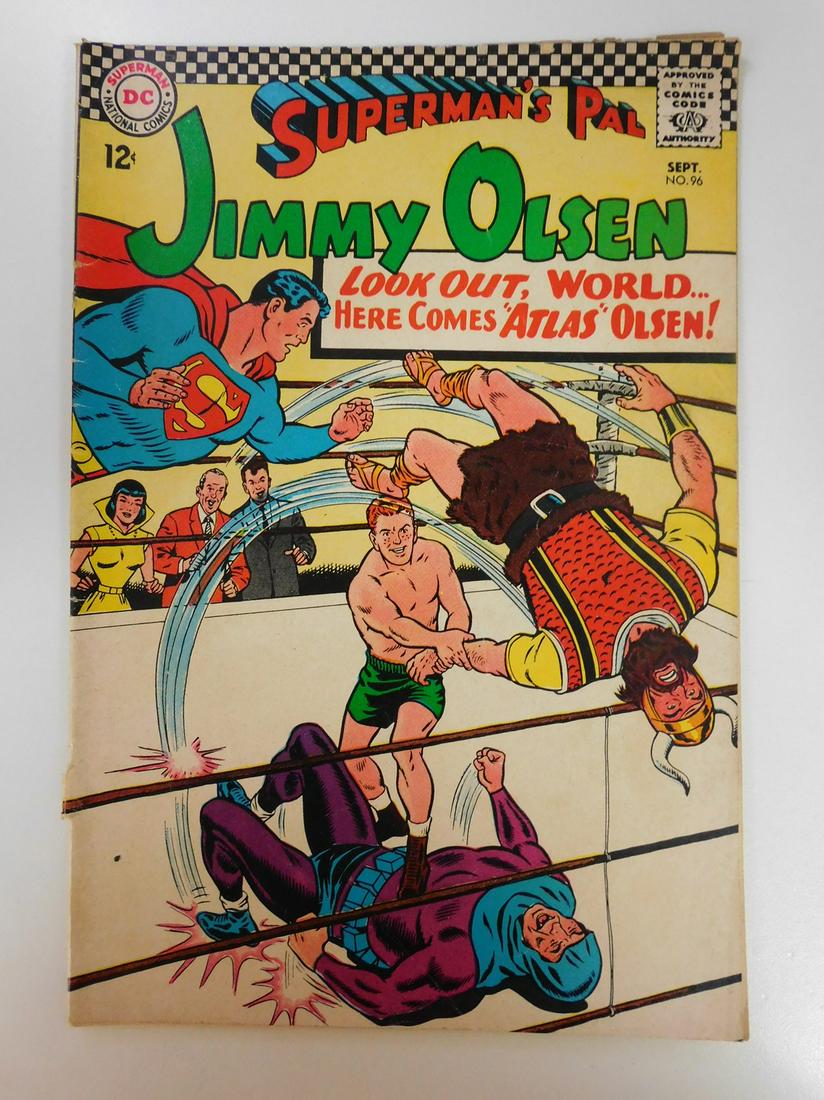 Superman's Pal Jimmy Olsen #96: No Reserve! Superman's Pal Jimmy Olsen #96: GVG Shipping: Individual Comics: Flat-rate of $9.99 (1-8 comics) or $19.99 (9+ comics) to anywhere within the contiguous U.S. International: Foreign shippin