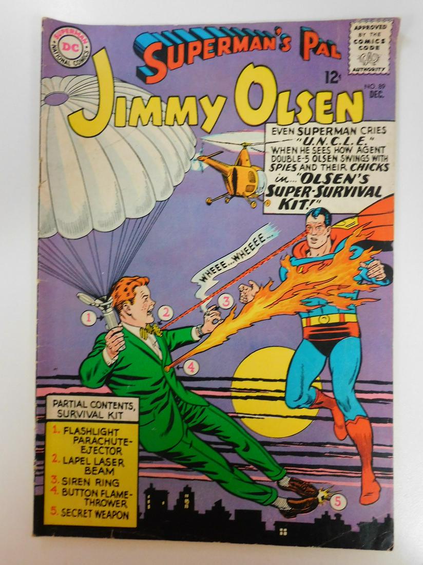Superman's Pal Jimmy Olsen #89: No Reserve! Superman's Pal Jimmy Olsen #89: VG Shipping: Individual Comics: Flat-rate of $9.99 (1-8 comics) or $19.99 (9+ comics) to anywhere within the contiguous U.S. International: Foreign shipping