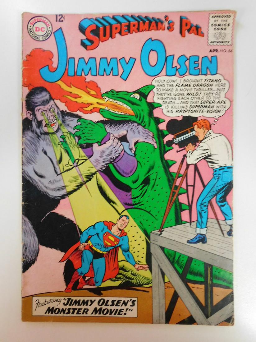 Superman's Pal Jimmy Olsen #84: No Reserve! Superman's Pal Jimmy Olsen #84: VG Shipping: Individual Comics: Flat-rate of $9.99 (1-8 comics) or $19.99 (9+ comics) to anywhere within the contiguous U.S. International: Foreign shipping