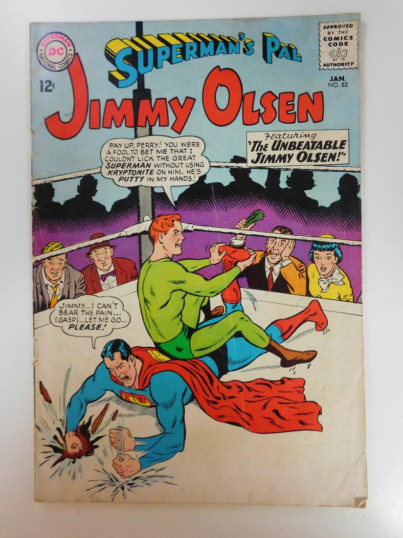 Superman's Pal Jimmy Olsen #82: No Reserve! Superman's Pal Jimmy Olsen #82: VG- Shipping: Individual Comics: Flat-rate of $9.99 (1-8 comics) or $19.99 (9+ comics) to anywhere within the contiguous U.S. International: Foreign shippin