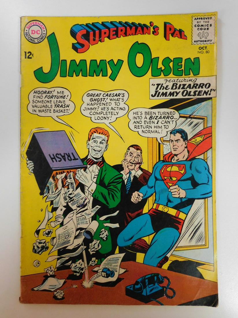 Superman's Pal Jimmy Olsen #80: No Reserve! Superman's Pal Jimmy Olsen #80: VG- Shipping: Individual Comics: Flat-rate of $9.99 (1-8 comics) or $19.99 (9+ comics) to anywhere within the contiguous U.S. International: Foreign shippin
