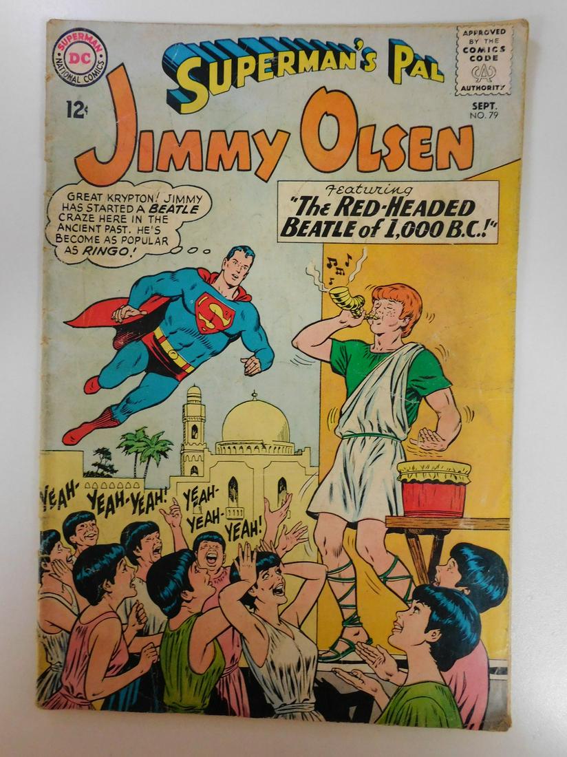 Superman's Pal Jimmy Olsen #79: No Reserve! Superman's Pal Jimmy Olsen #79: GVG Shipping: Individual Comics: Flat-rate of $9.99 (1-8 comics) or $19.99 (9+ comics) to anywhere within the contiguous U.S. International: Foreign shippin
