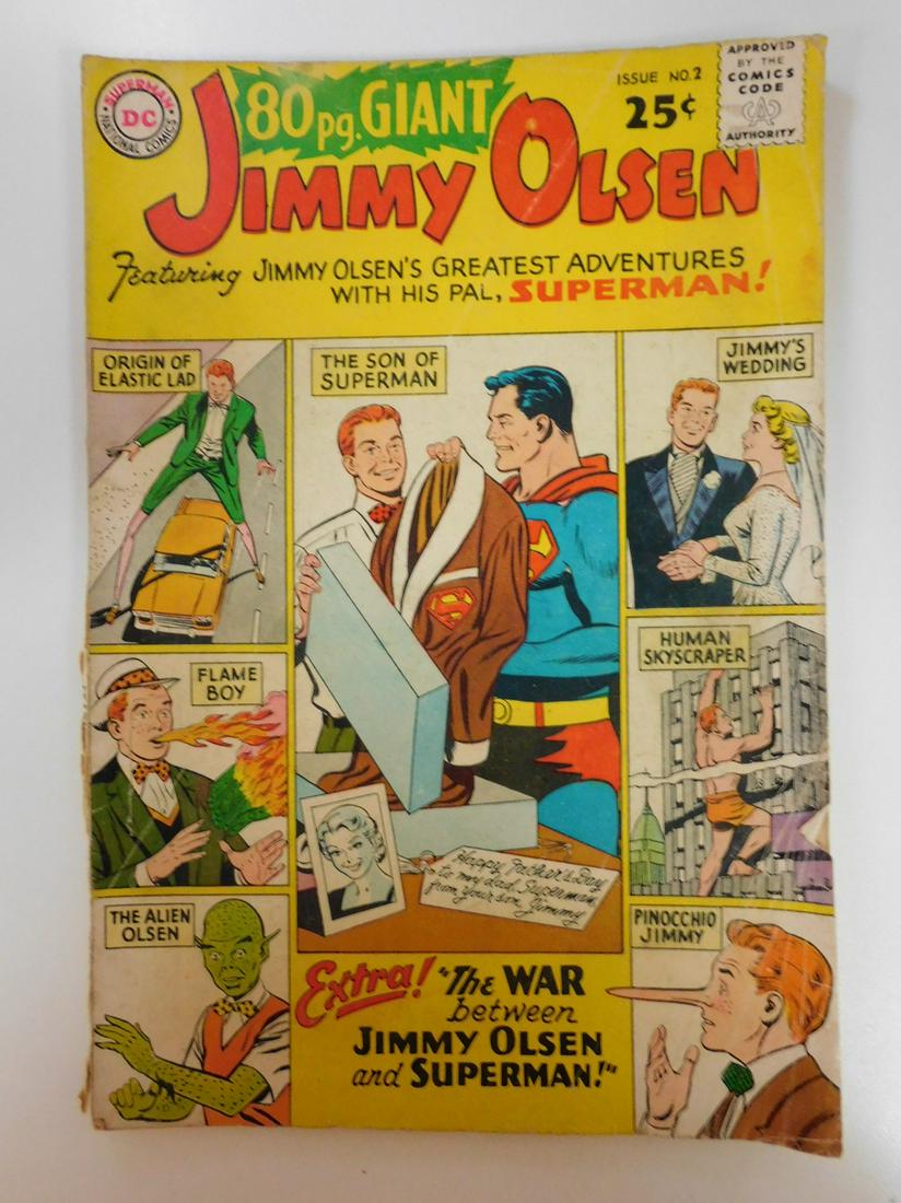 Superman's Pal Jimmy Olsen Giant #2: No Reserve! Superman's Pal Jimmy Olsen Giant #2: FR Shipping: Individual Comics: Flat-rate of $9.99 (1-8 comics) or $19.99 (9+ comics) to anywhere within the contiguous U.S. International: Foreign shi
