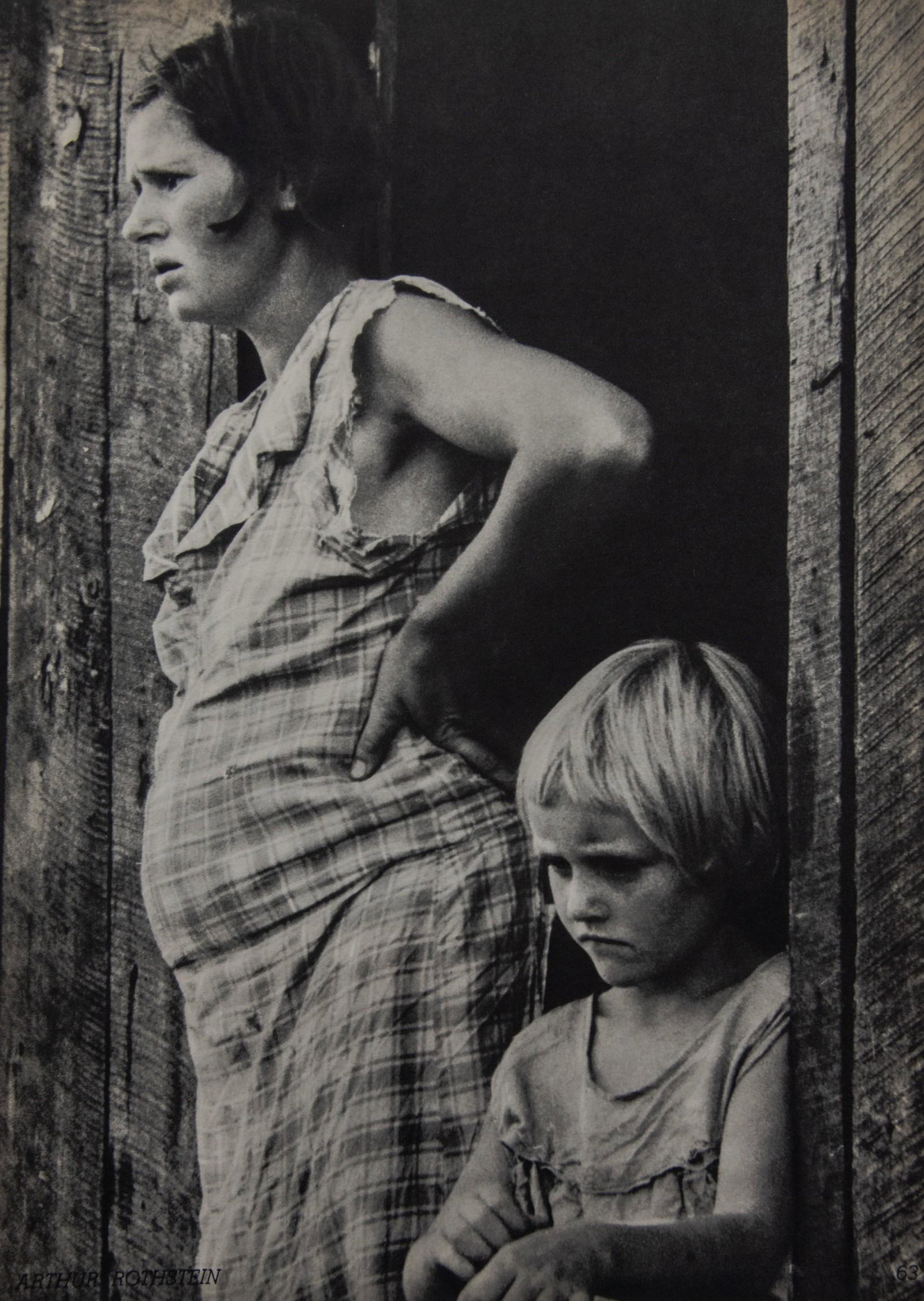 ARTHUR ROTHSTEIN - Sharecropper's Wife (1 of 1)