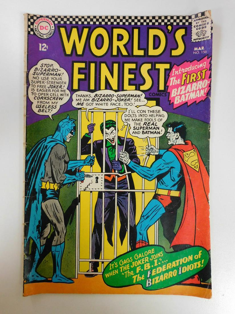 World's Finest #156 1st App. of Bizarro-Batman (1 of 2)
