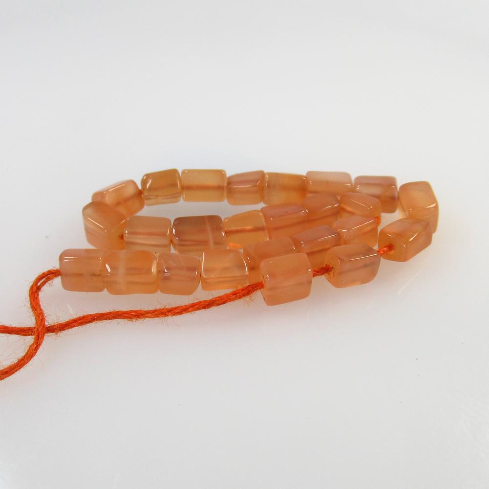 15.44 Ctw Natural 25 Moonstone Drilled Square Beads: No Reserve! Title: 15.44 Ctw Natural 25 Moonstone Drilled Square Beads Stone Clarity: Semi -Transparent Gemstones: Moonstone Size/Dimensions: 15.44 Carat Weights: 4.5x3.8 - 5.3x4.1 mm / 25 PC's Additi