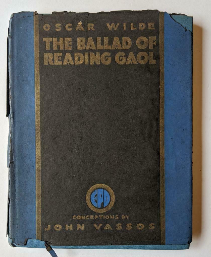 1930 OSCAR WILDE, THE BALLAD OF READING GAOL, (1 of 8)