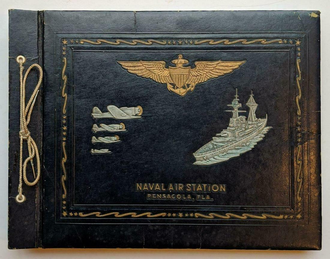 c1942 US NAVAL AIR FORCE TRAINING CAMP 1st NAVY (1 of 12)