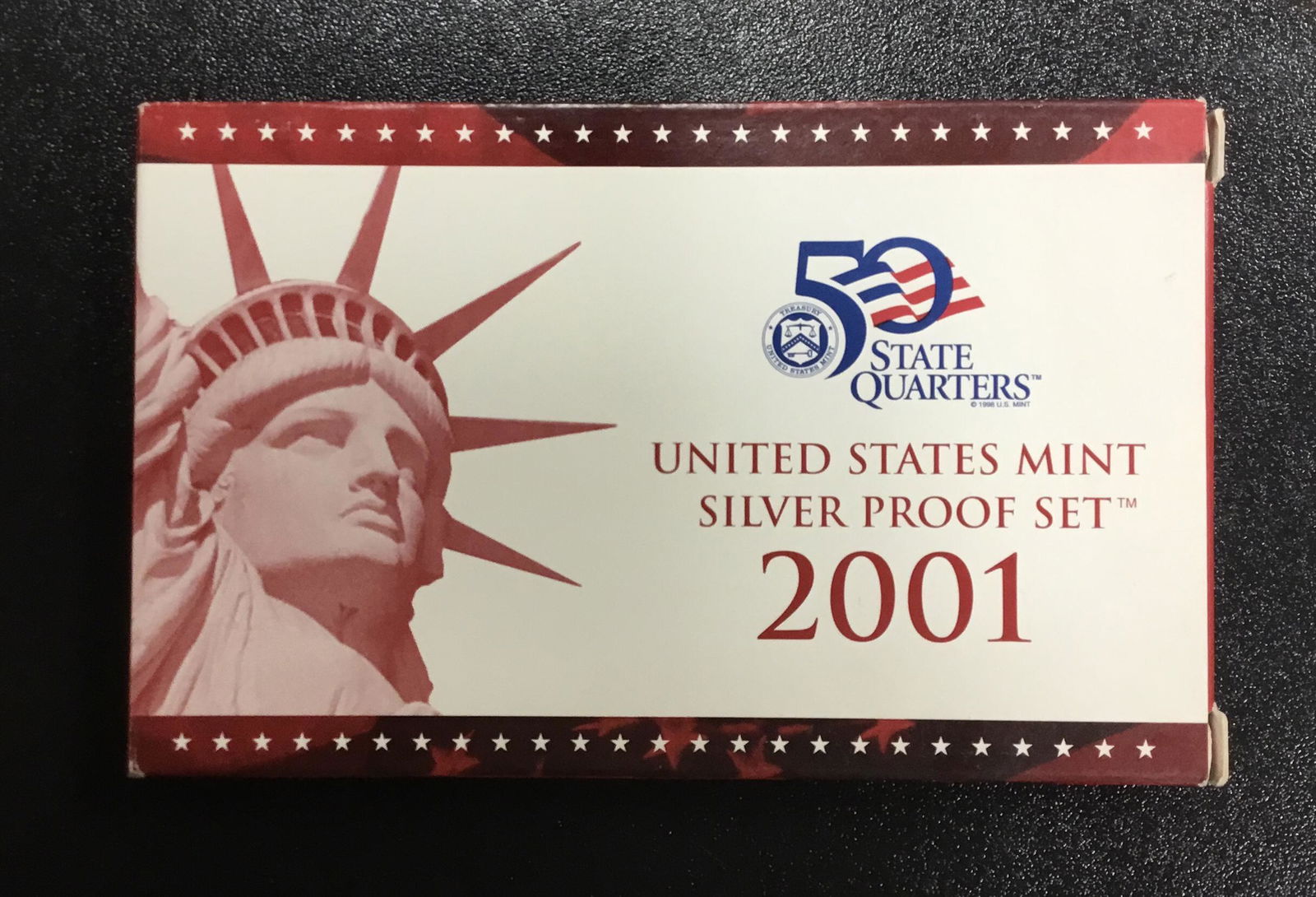 United States Mint ~ Silver Proof Set ~ 2001 (1 of 8)