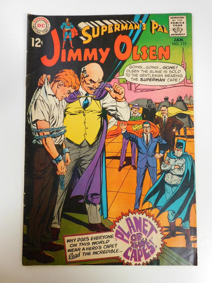 Superman's Pal Jimmy Olsen #117: No Reserve! Superman's Pal Jimmy Olsen #117. VG/FN Shipping: Individual Comics: Flat-rate of $9.99 (1-8 comics) or $19.99 (9+ comics) to anywhere within the contiguous U.S. International: Foreign ship