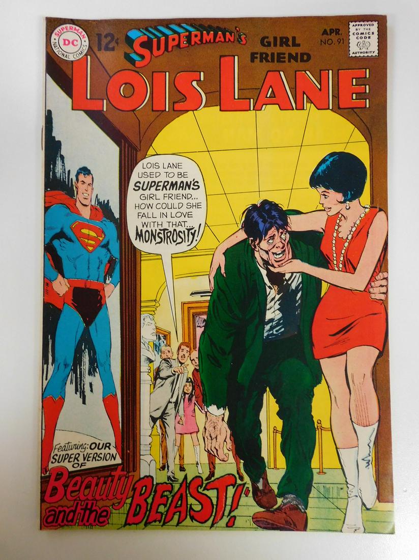 Superman's Girlfriend Lois Lane #91: No Reserve! Superman's Girlfriend Lois Lane #91. VG Shipping: Individual Comics: Flat-rate of $9.99 (1-8 comics) or $19.99 (9+ comics) to anywhere within the contiguous U.S. International: Foreign shi