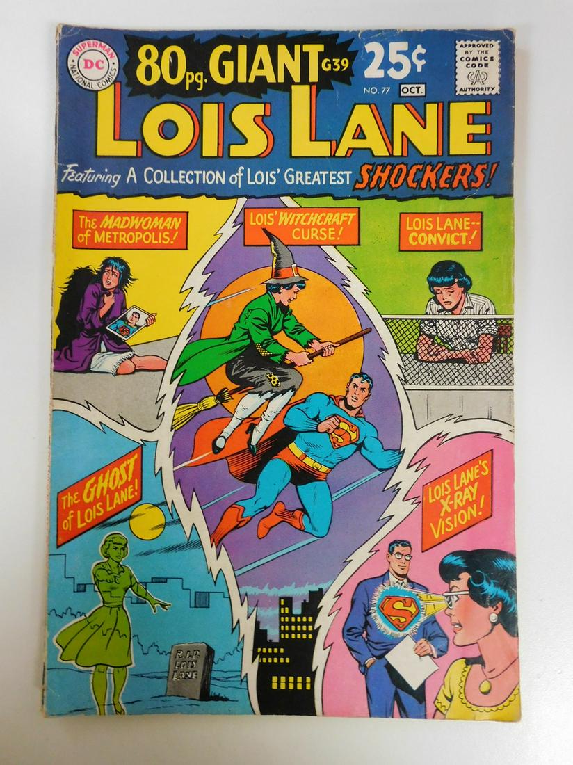 Superman's Girlfriend Lois Lane #77: No Reserve! Superman's Girlfriend Lois Lane #77. VG Shipping: Individual Comics: Flat-rate of $9.99 (1-8 comics) or $19.99 (9+ comics) to anywhere within the contiguous U.S. International: Foreign shi