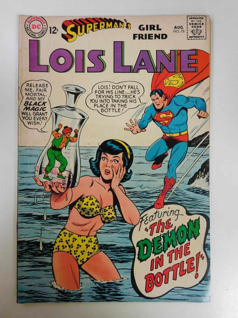 Superman's Girlfriend Lois Lane #76: No Reserve! Superman's Girlfriend Lois Lane #76. FN- Shipping: Individual Comics: Flat-rate of $9.99 (1-8 comics) or $19.99 (9+ comics) to anywhere within the contiguous U.S. International: Foreign sh