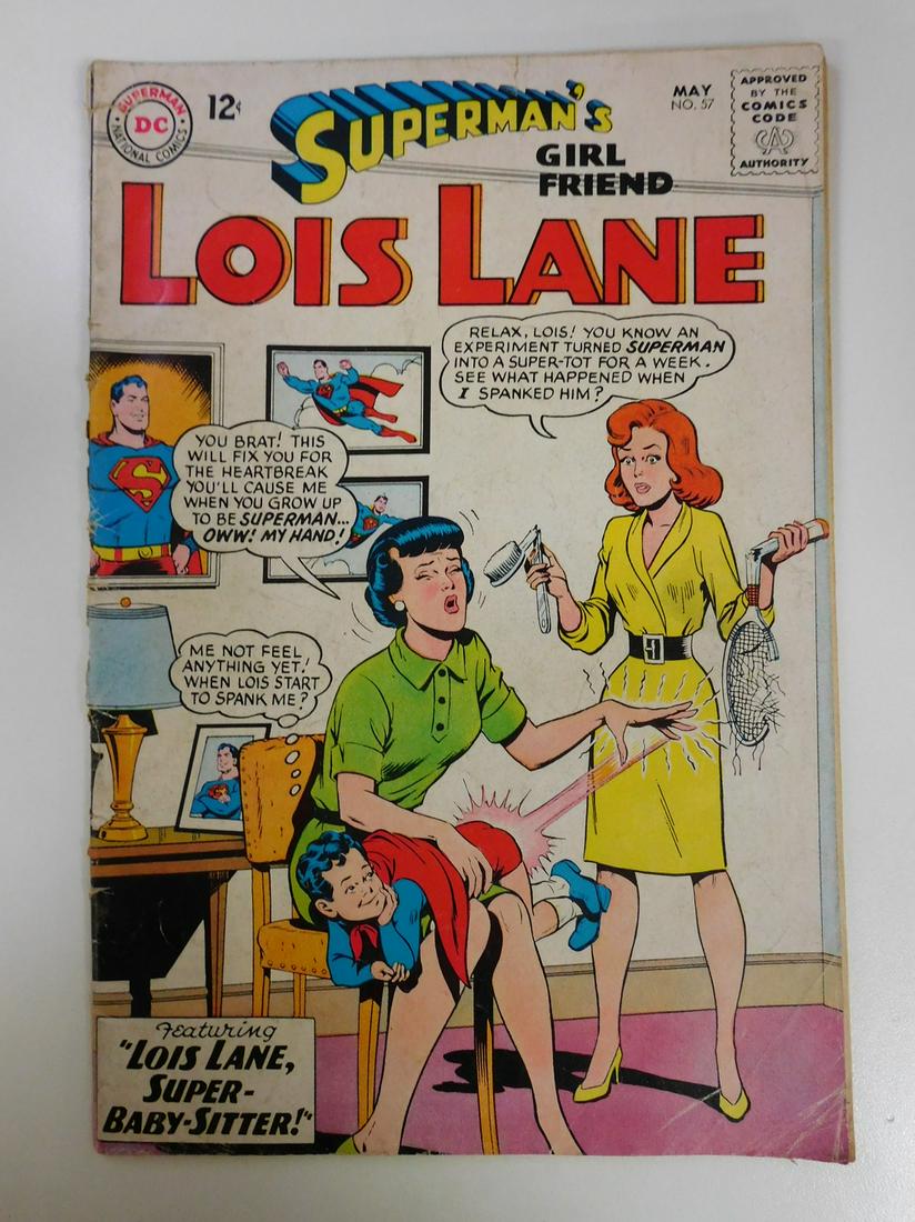 Superman's Girlfriend Lois Lane #57: No Reserve! Superman's Girlfriend Lois Lane #57. VG- Shipping: Individual Comics: Flat-rate of $9.99 (1-8 comics) or $19.99 (9+ comics) to anywhere within the contiguous U.S. International: Foreign sh
