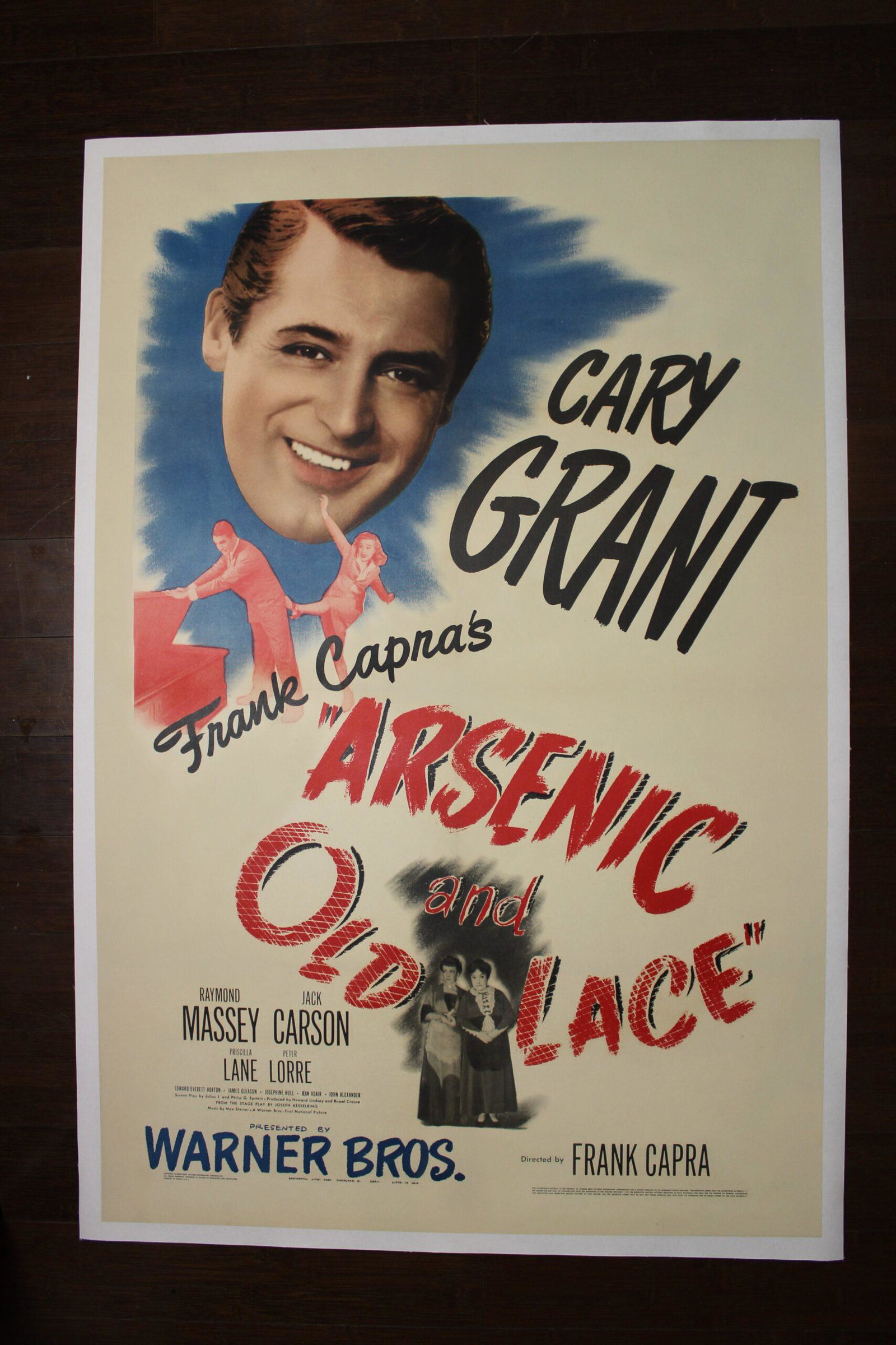Arsenic and Old Lace - Cary Grant (1944) US One Sheet (1 of 3)