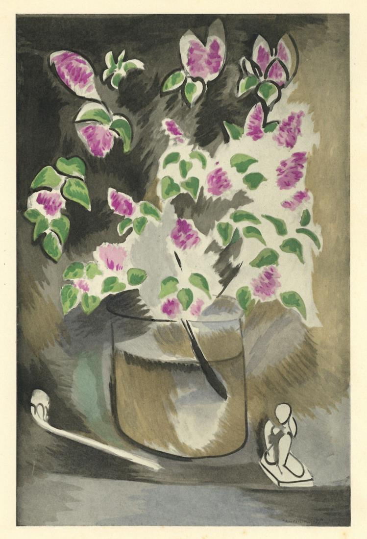 Henri Matisse "La branche de lilas" pochoir (1 of 2)