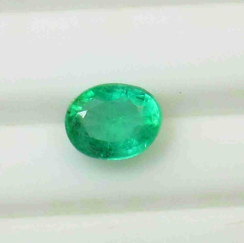 IGI Antwerp Certified 1.85 Ct Natural Zambian Emerald (1 of 5)