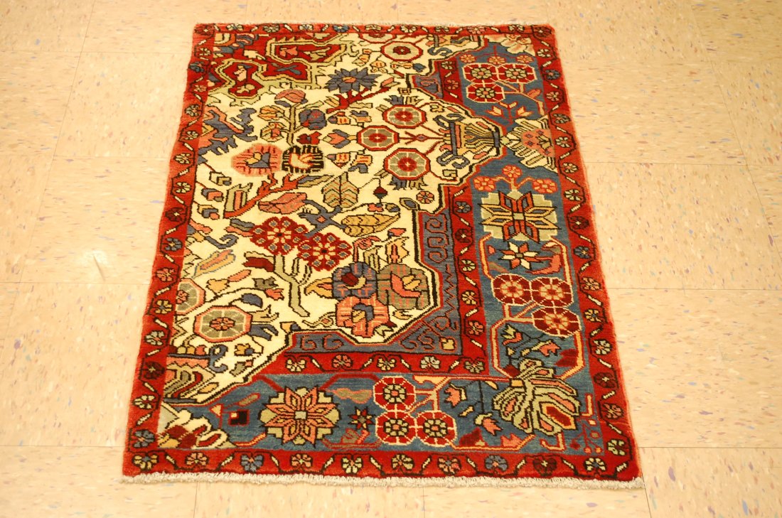 CIRCA 1930s ANTIQUE RARE NAHAVAND SAMPLER RUG 2.4x3.6 (1 of 6)