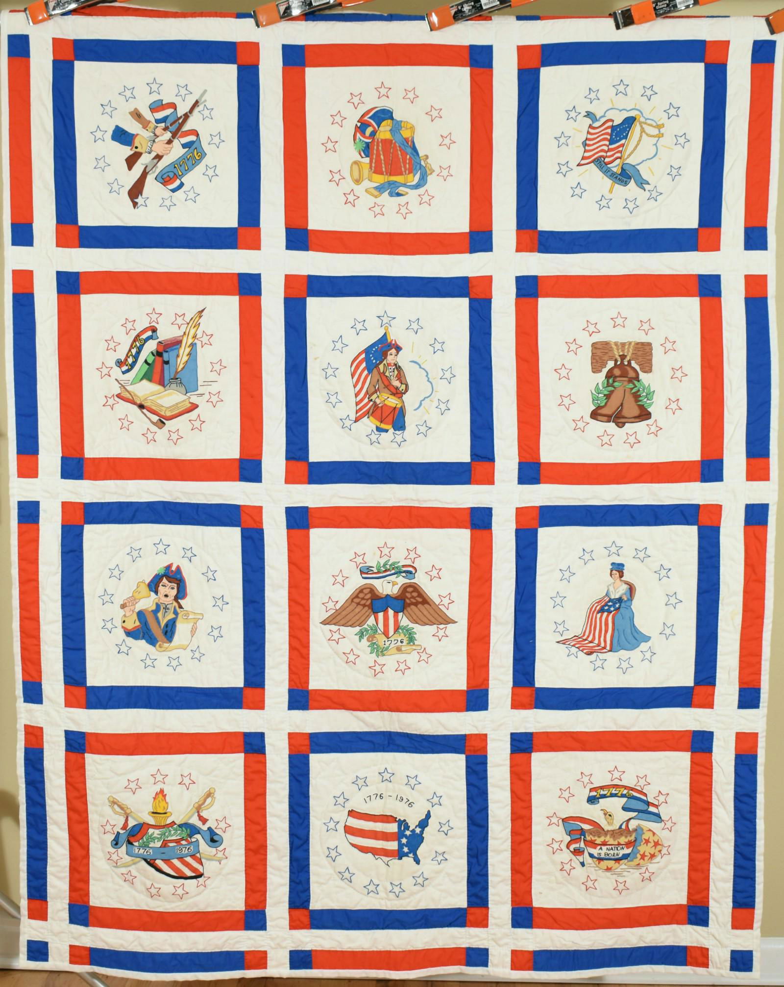 Bicentennial Patriotic Quilt (1 of 13)