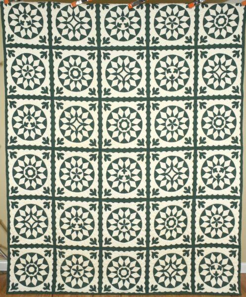 40's Compass Sunflower Quilt (1 of 16)