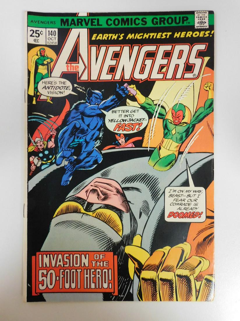 The Mighty Avengers #140: No Reserve! The Mighty Avengers #140. Fine Shipping: Domestic: Flat-rate of $9.99 for 1 to 8 items; Flat-rate of $19.99 for 9 items or more to anywhere within the contiguous U.S. International: Foreig