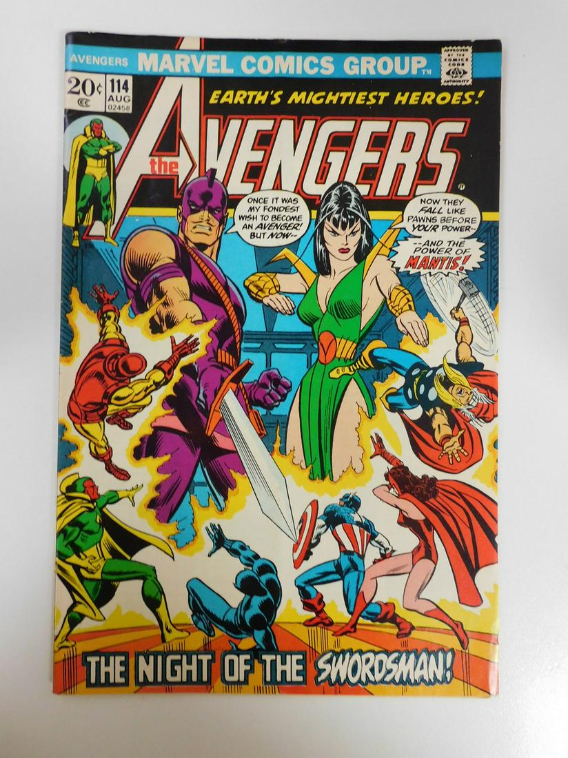 The Mighty Avengers #114: No Reserve! The Mighty Avengers #114. VG Shipping: Domestic: Flat-rate of $9.99 for 1 to 8 items; Flat-rate of $19.99 for 9 items or more to anywhere within the contiguous U.S. International: Foreign 