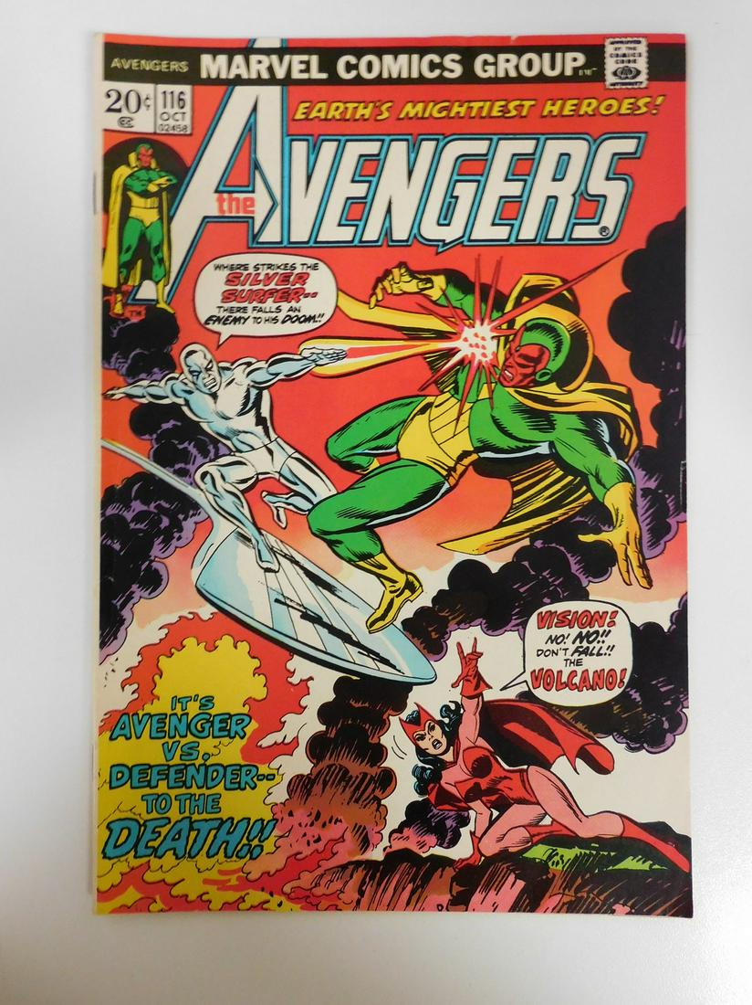 The Mighty Avengers #116: No Reserve! The Mighty Avengers #116. Fine+ Shipping: Domestic: Flat-rate of $9.99 for 1 to 8 items; Flat-rate of $19.99 for 9 items or more to anywhere within the contiguous U.S. International: Forei
