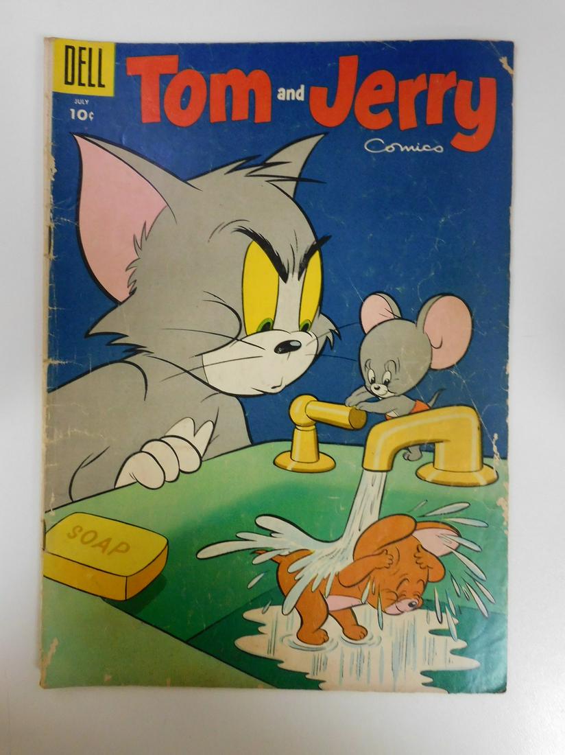 Tom and Jerry Comics #132: No Reserve! Tom and Jerry Comics #132. VG- Shipping: Domestic: Flat-rate of $9.99 for 1 to 8 items; Flat-rate of $19.99 for 9 items or more to anywhere within the contiguous U.S. International: Foreig