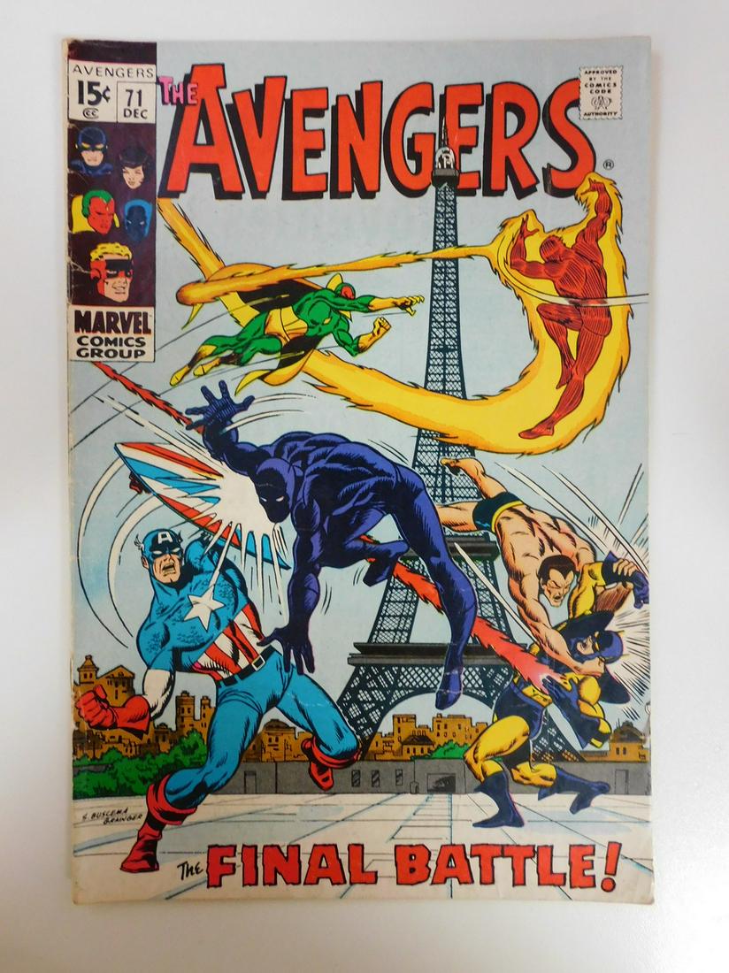 Avengers 1st appearance of The Invaders #71 (1 of 2)