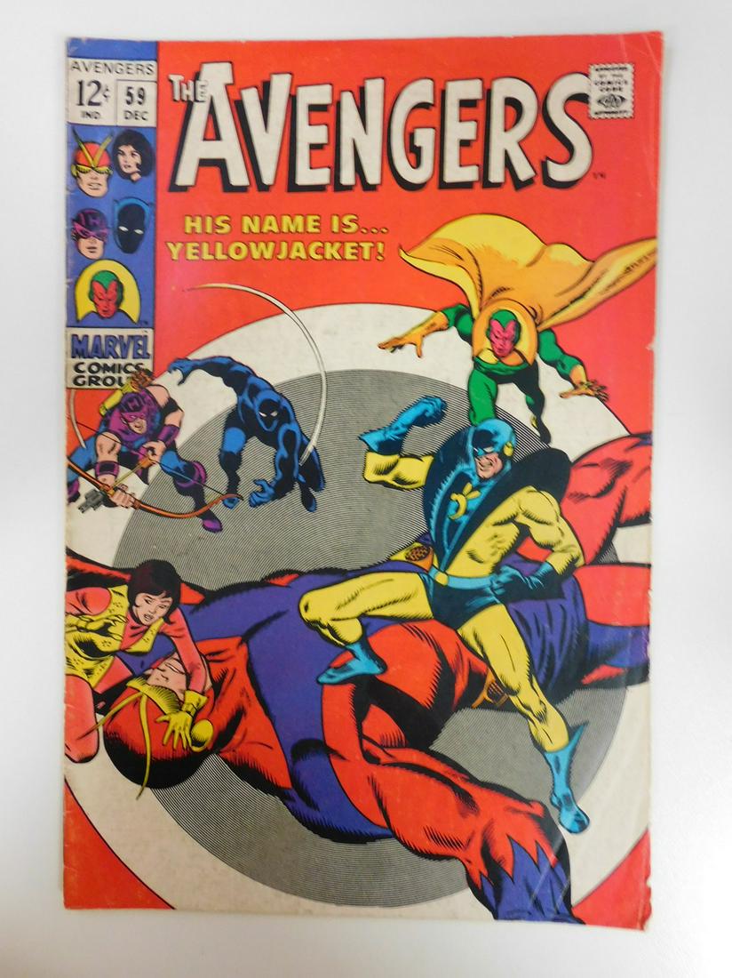 Avengers #59 1st App. of Yellowjacket (1 of 2)