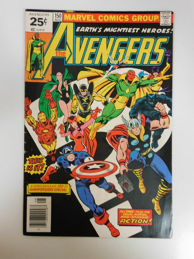 The Mighty Avengers #150: No Reserve! The Mighty Avengers #150. VG+ Shipping: Domestic: Flat-rate of $9.99 for 1 to 8 items; Flat-rate of $19.99 for 9 items or more to anywhere within the contiguous U.S. International: Foreign