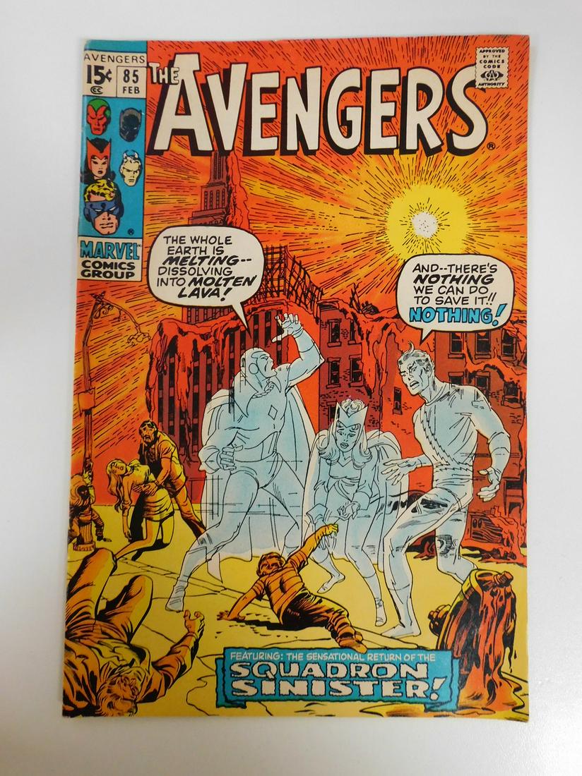 The Mighty Avengers #85: No Reserve! The Mighty Avengers #85. Fine- Shipping: Domestic: Flat-rate of $9.99 for 1 to 8 items; Flat-rate of $19.99 for 9 items or more to anywhere within the contiguous U.S. International: Foreig