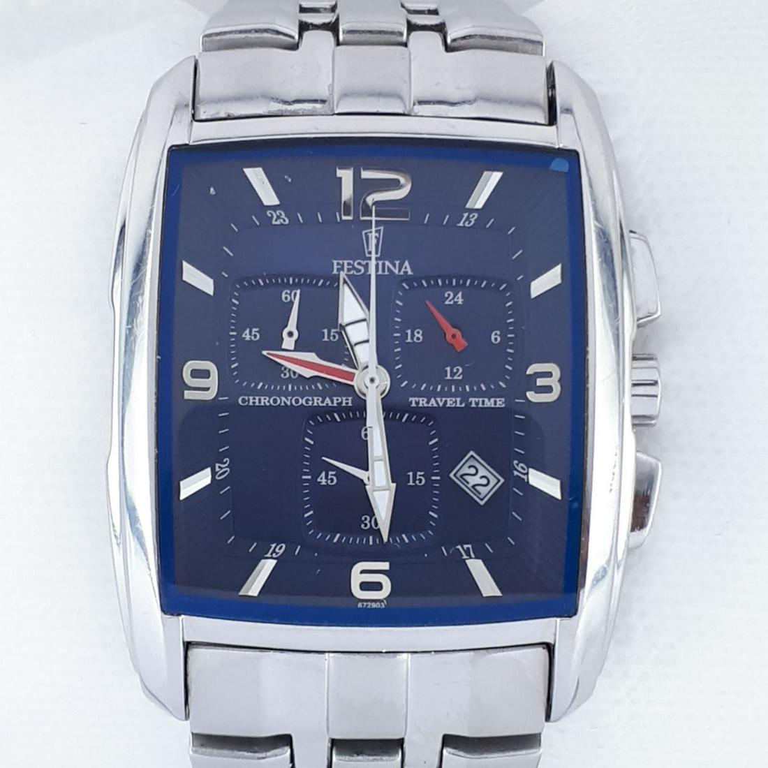 Festina world store time chronograph