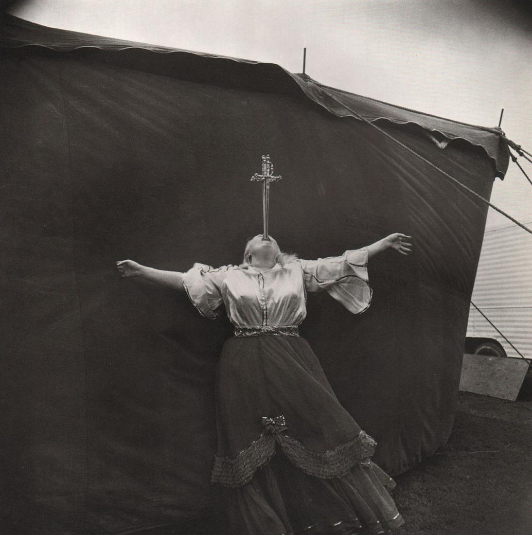 DIANE ARBUS - Albino Sword Swallower at a Carnival, MD, (1 of 1)