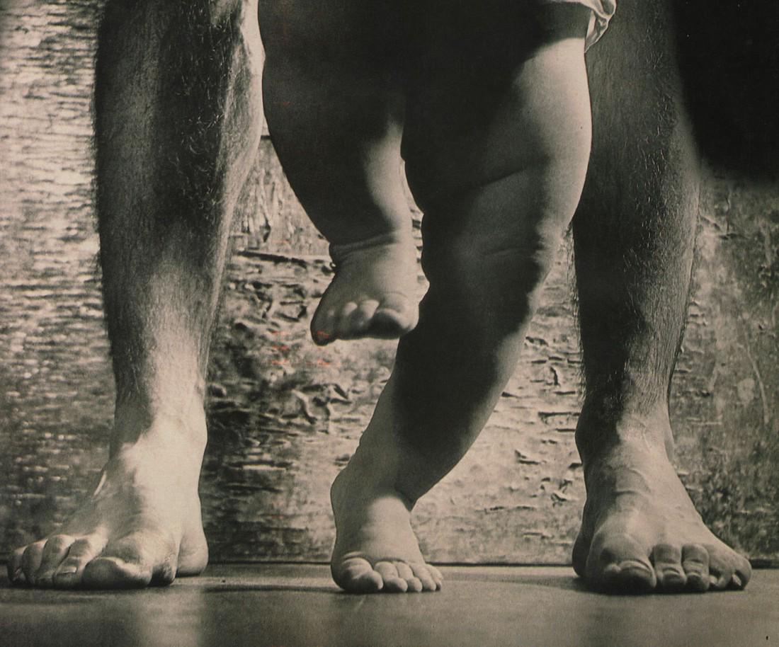 JAN SAUDEK - First Steps, 1963: Artist: JAN SAUDEK Print Title: First Steps, 1963 Printing Date: 1990’s Medium: photo-lithograph Printed in: Prague Image Size: 6 x 8” Reserve: $25.00 Shipping: Domestic: Flat-rate of $15.00 to an