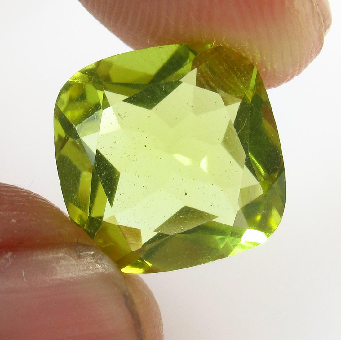 5.73 Ctw Natural Lemon Quartz Cushion Cut: No Reserve! Title: 5.73 Ctw Natural Lemon Quartz Cushion Cut Stone Clarity: VVS Gemstones: Lemon Quartz Size/Dimensions: 5.73 Carat Weights: 12.00 x 12.00 x 6.30 mm Additional Information: Good Luster