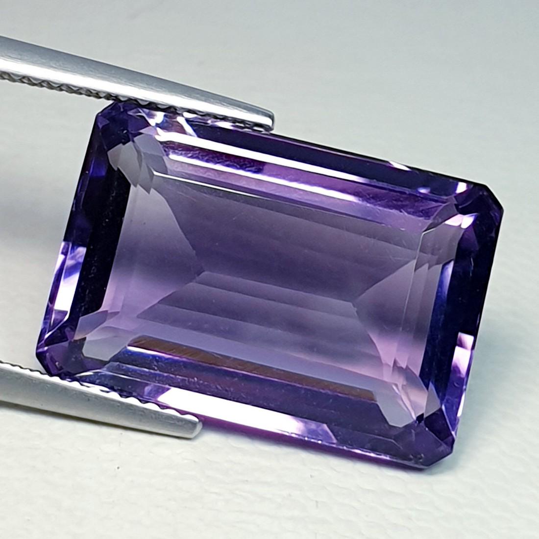 Natural Amethyst Emerald Cut 14.45 ct (1 of 4)