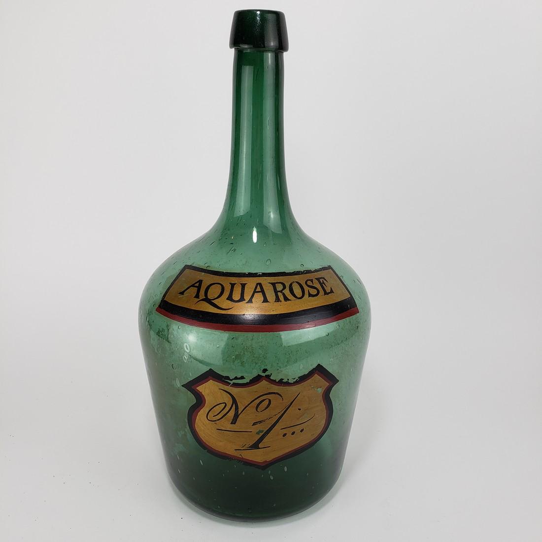 Apothecary Master Bottle Rosewater, hand painted (1 of 5)