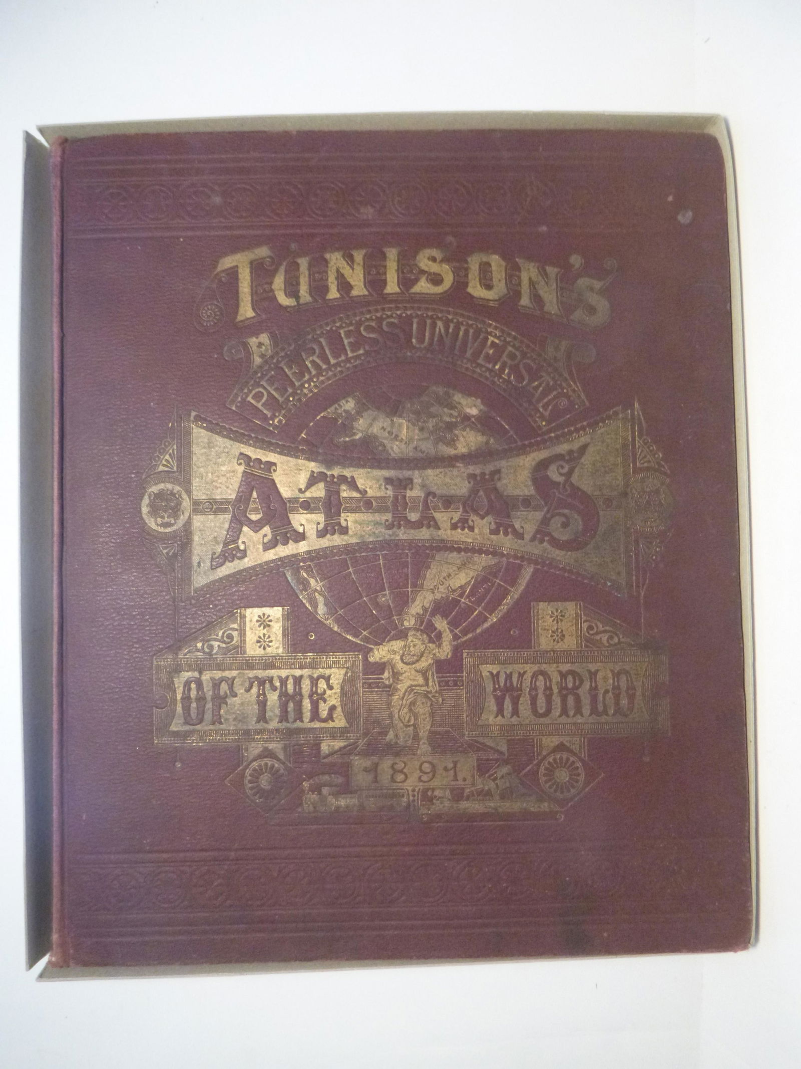 Tunison's Atlas of the World 1891 (1 of 20)