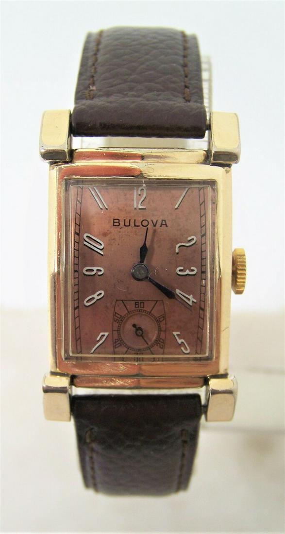 Vintage 10k GF BULOVA Winding Watch Cal.7AP 1940s Good: Description Vintage 10k GF BULOVA Winding Watch Cal.7AP 1940s Good Condition* SERVICED? This Unisex BULOVA watch is USA made Great present for yourself or someone you love as well as for vintage colle