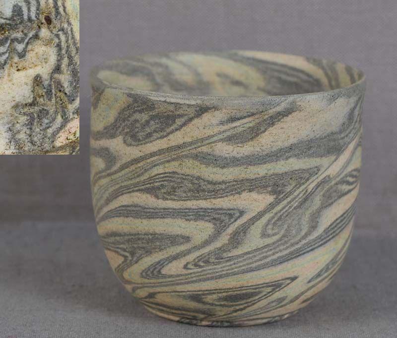 1930s Japanese NERIAGE SAKE CUP marked (1 of 6)