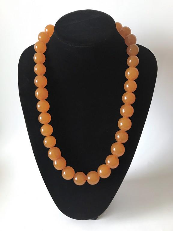 Extraordinary Unique Vintage Amber Necklace made from (1 of 8)