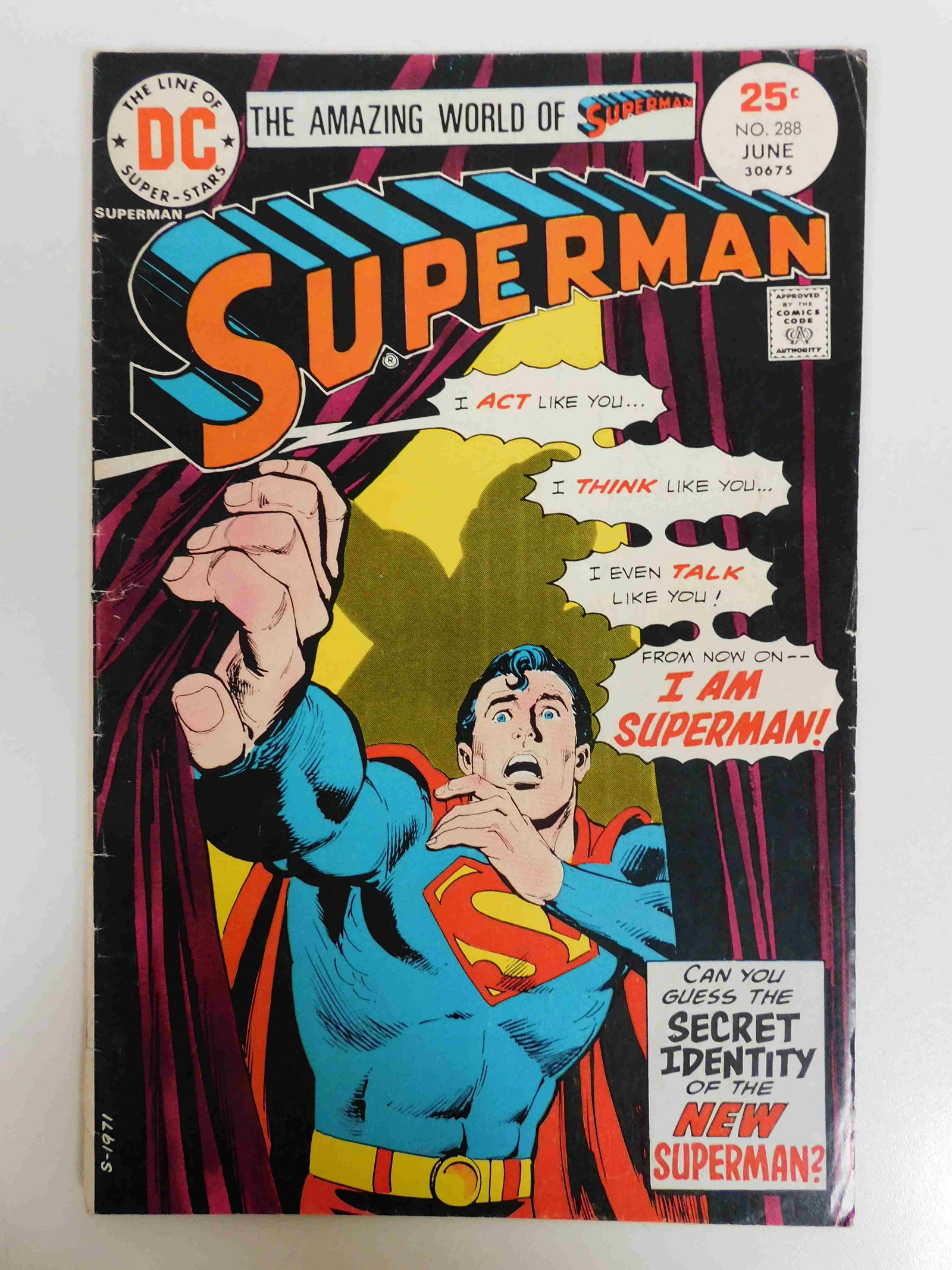 Superman #288: No Reserve! Superman #288. VG Shipping: Domestic: Flat-rate of $9.99 for 1 to 8 items; Flat-rate of $19.99 for 9 items or more to anywhere within the contiguous U.S. International: Foreign shipping ra