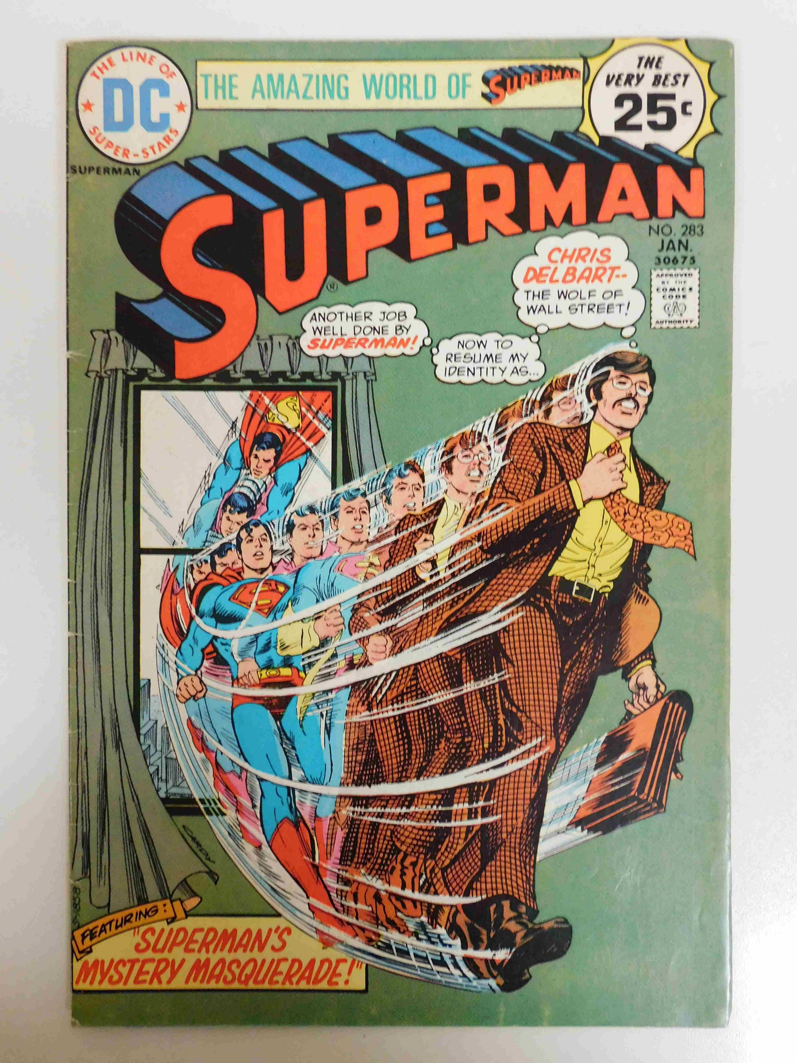 Superman #283: No Reserve! Superman #283. VG Shipping: Domestic: Flat-rate of $9.99 for 1 to 8 items; Flat-rate of $19.99 for 9 items or more to anywhere within the contiguous U.S. International: Foreign shipping ra