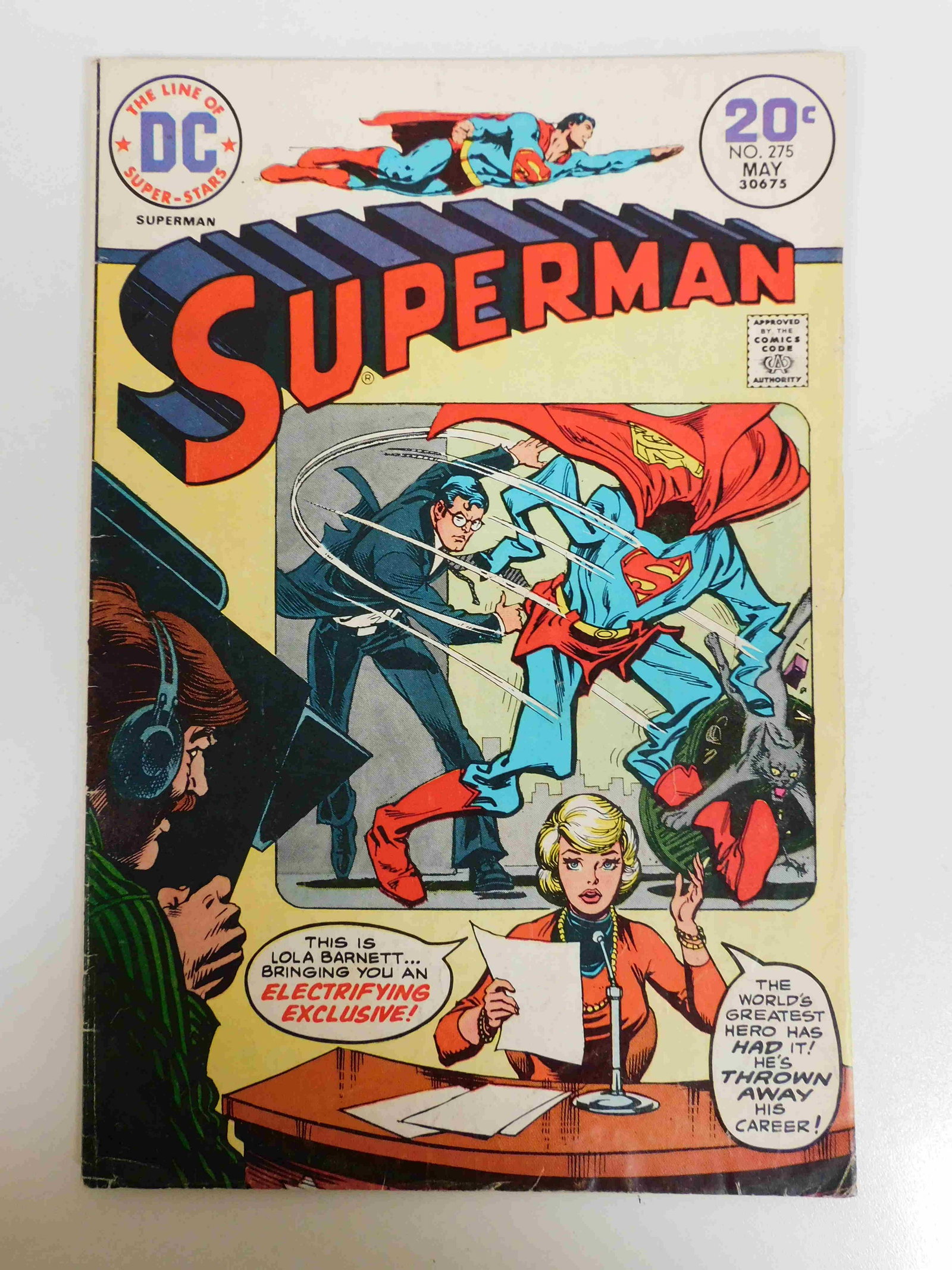 Superman #275: No Reserve! Superman #275. VG- Shipping: Domestic: Flat-rate of $9.99 for 1 to 8 items; Flat-rate of $19.99 for 9 items or more to anywhere within the contiguous U.S. International: Foreign shipping r
