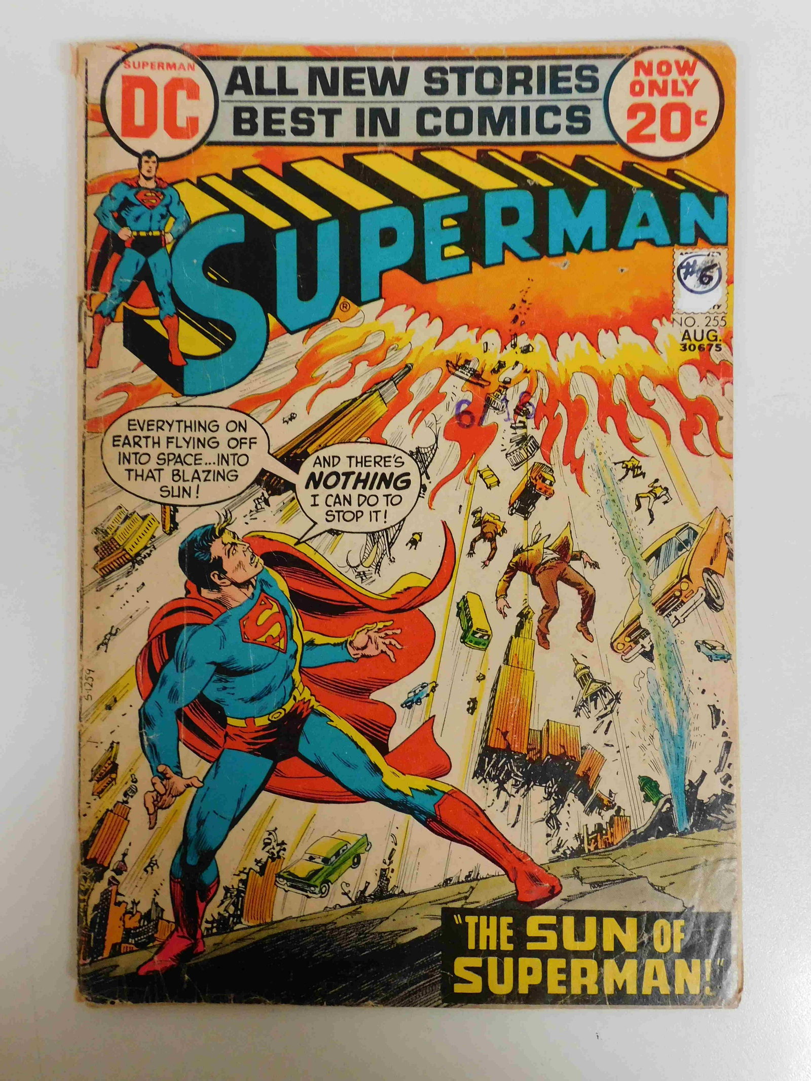 Superman #255: No Reserve! Superman #255. FR Coupon Cut Shipping: Domestic: Flat-rate of $9.99 for 1 to 8 items; Flat-rate of $19.99 for 9 items or more to anywhere within the contiguous U.S. International: Foreign 