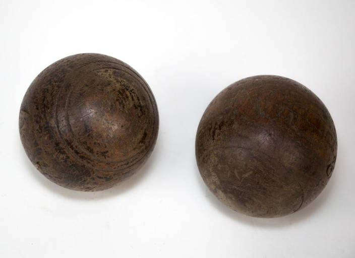 French Wood Petanque , Bocce Ball