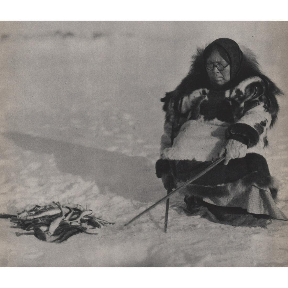 BERNARD R. HUBBARD - Alaska: Artist: BERNARD R. HUBBARD Print Title: Alaska Medium: Sheet-fed Gravure Printing Date: 1930's Printed in USA Image size approx. 7 x 8 inches Bernard Rosecrans Hubbard (1888–1962) was an American ge